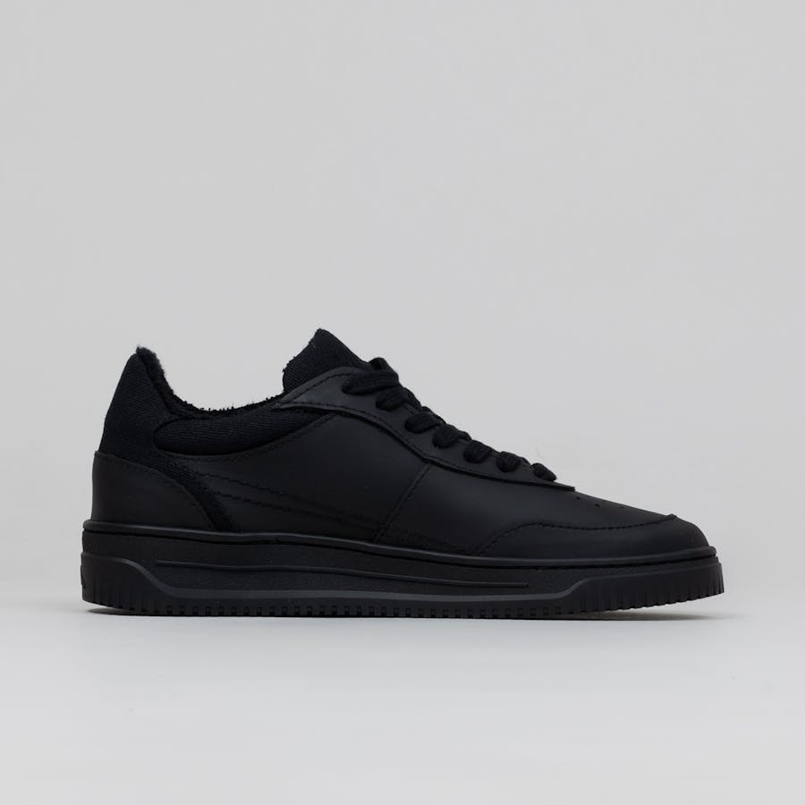 Basket noir cuir homme online
